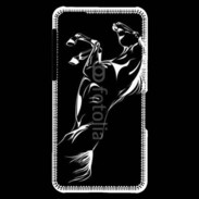 Coque Blackberry Z10 Illustration cheval noir
