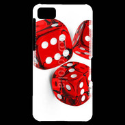 Coque Blackberry Z10 Jeu de dés rouges