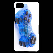 Coque Blackberry Z10 Manette de jeux bleue