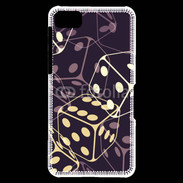 Coque Blackberry Z10 Illustration de dés noirs