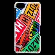 Coque Blackberry Z10 Plaque d'immatriculation