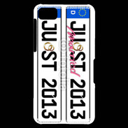 Coque Blackberry Z10 Plaque Just maried