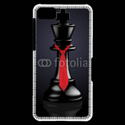 Coque Blackberry Z10 Pièce d'échec avec cravatte
