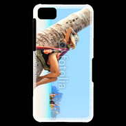 Coque Blackberry Z10 Sieste contre un palmier sur la plage