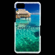 Coque Blackberry Z10 Bungalow sur l'eau des tropiques