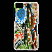 Coque Blackberry Z10 Jetons de poker en folie