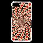 Coque Blackberry Z10 Spirale symboles de carte
