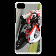 Coque Blackberry Z10 Moto sur circuit