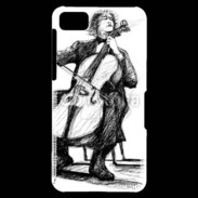 Coque Blackberry Z10 Violonceliste