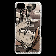 Coque Blackberry Z10 Joueur de trompette 2