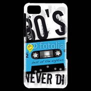 Coque Blackberry Z10 Cassette audio Années 80