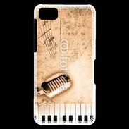 Coque Blackberry Z10 Dirty music background