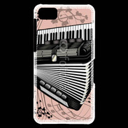Coque Blackberry Z10 Illustration accordéon 1