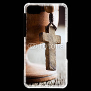 Coque Blackberry Z10 Croix en bois 5