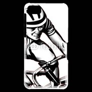 Coque Blackberry Z10 Dessin de cycliste