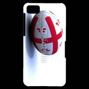 Coque Blackberry Z10 Ballon de rugby Georgie