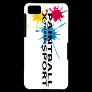 Coque Blackberry Z10 Paintball Extrème Sport