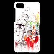 Coque Blackberry Z10 Illustration de cycliste 2