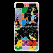 Coque Blackberry Z10 Puzzle de l'Europe