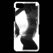 Coque Blackberry Z10 Lingerie noir et blanc