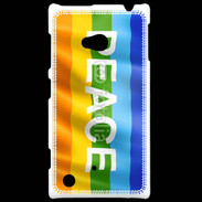 Coque Nokia Lumia 720 Rainbow peace 5