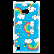 Coque Nokia Lumia 720 Ciel Rainbow