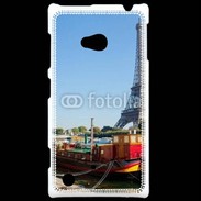 Coque Nokia Lumia 720 Tour Eiffel vue des bords de Seine