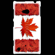 Coque Nokia Lumia 720 Canada en feuilles