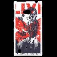 Coque Nokia Lumia 720 Tête de mort en concert live