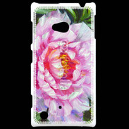 Coque Nokia Lumia 720 Fleur en peinture