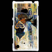 Coque Nokia Lumia 720 Peinture du canal de Venise en Italie