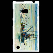 Coque Nokia Lumia 720 Peinture bateau de pêche