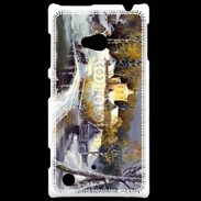 Coque Nokia Lumia 720 Peinture village rural