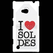 Coque Nokia Lumia 720 J'aime les soldes