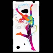 Coque Nokia Lumia 720 Danseuse en couleur