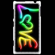 Coque Nokia Lumia 720 Love en couleur