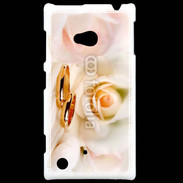 Coque Nokia Lumia 720 Alliance sur fond de rose