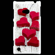 Coque Nokia Lumia 720 Coeur en bois