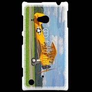 Coque Nokia Lumia 720 Avio Biplan jaune