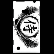 Coque Nokia Lumia 720 Tatouage Samouraï