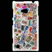 Coque Nokia Lumia 720 Patchwork de timbres