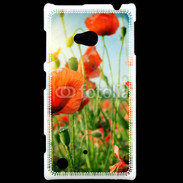 Coque Nokia Lumia 720 Champs de coquelicots
