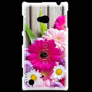 Coque Nokia Lumia 720 Bouquet de fleur sur bois