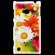 Coque Nokia Lumia 720 Fleurs des champs multicouleurs