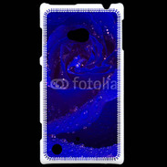 Coque Nokia Lumia 720 Fleur rose bleue