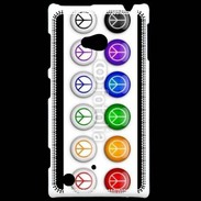 Coque Nokia Lumia 720 Love and peace 5