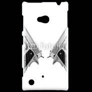 Coque Nokia Lumia 720 Double flingue