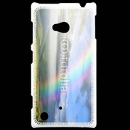 Coque Nokia Lumia 720 Arc en ciel à la montagne