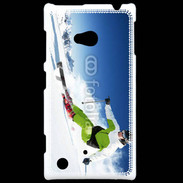 Coque Nokia Lumia 720 Skieur en montagne