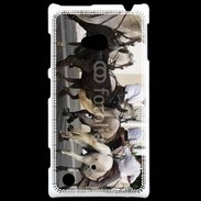 Coque Nokia Lumia 720 Abrivado Chevaux et taureaux